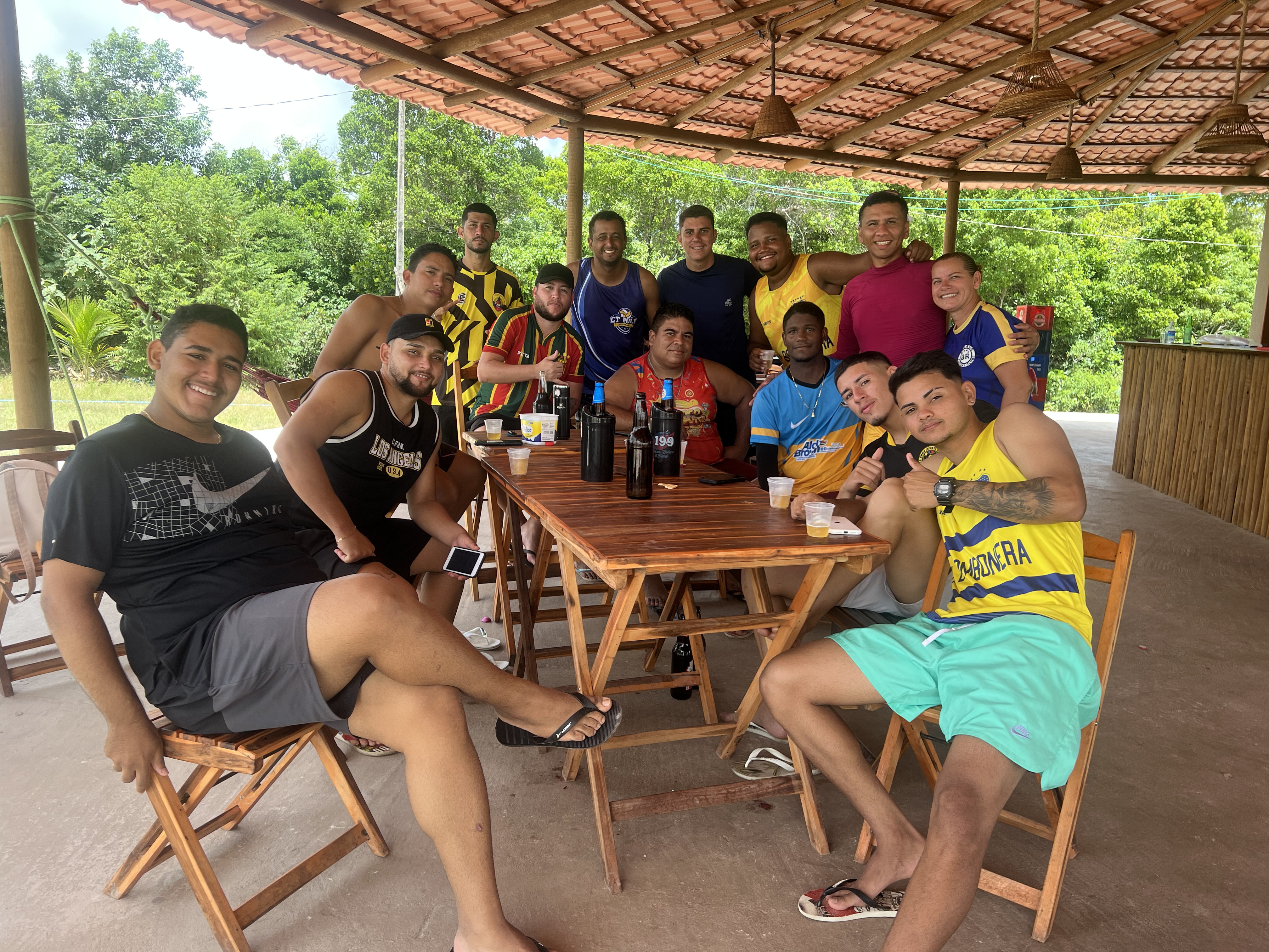 Galera reunida na 199 Arena